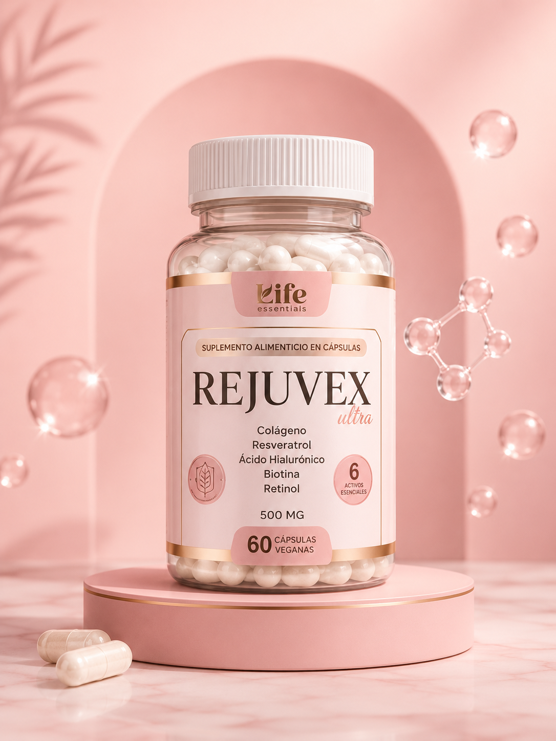 REJUVEX Ultra – Suplemento Premium para Salud y Belleza