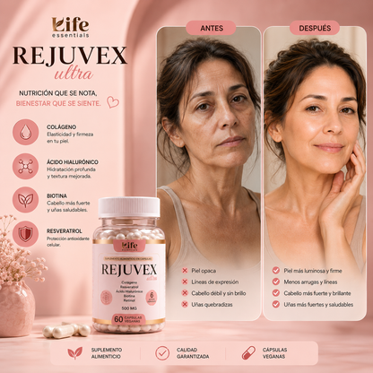 REJUVEX Ultra – Suplemento Premium para Salud y Belleza